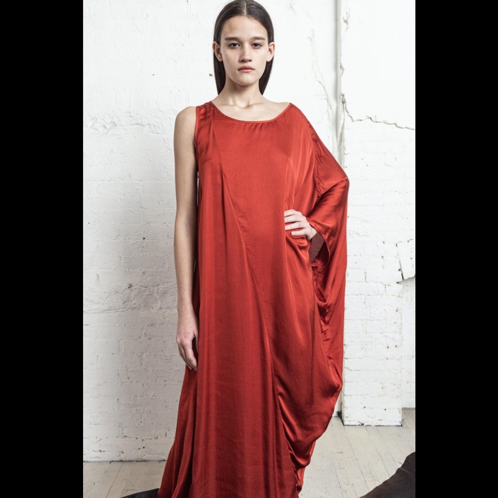 Nicholas K side drape dress